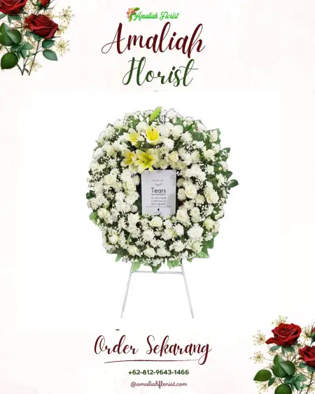 Krans Bunga Duka Way Agung